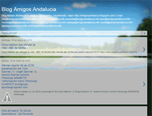 Tablet Screenshot of amigosandalucia.blogspot.com