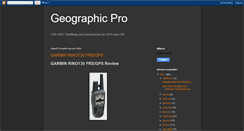 Desktop Screenshot of geographic-gispro.blogspot.com