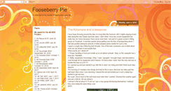 Desktop Screenshot of fooseberrypie.blogspot.com