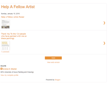 Tablet Screenshot of helpafellowartist.blogspot.com