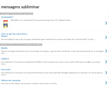 Tablet Screenshot of mensagenssubliminar-matheus.blogspot.com