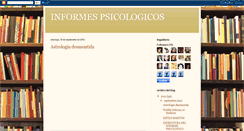 Desktop Screenshot of informespsicologicosdued.blogspot.com