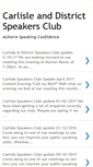 Mobile Screenshot of carlislespeakers.blogspot.com
