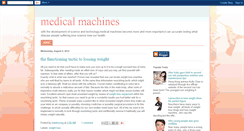 Desktop Screenshot of medical-machines.blogspot.com