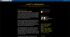 Desktop Screenshot of lightsvengeance.blogspot.com