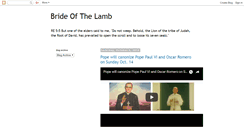 Desktop Screenshot of brideofthelamb.blogspot.com