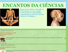 Tablet Screenshot of encantosdaciencias.blogspot.com