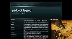 Desktop Screenshot of paddocklegend.blogspot.com