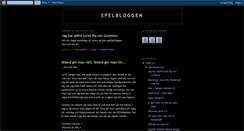 Desktop Screenshot of callemero-spelbloggen.blogspot.com