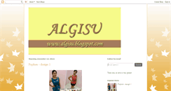 Desktop Screenshot of algisu.blogspot.com