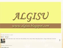 Tablet Screenshot of algisu.blogspot.com