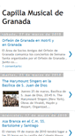 Mobile Screenshot of capillamusicaldegranada.blogspot.com