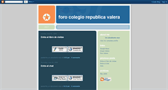 Desktop Screenshot of forocrv.blogspot.com