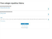 Tablet Screenshot of forocrv.blogspot.com