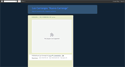 Desktop Screenshot of loscarrangos.blogspot.com