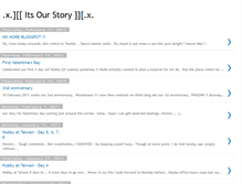 Tablet Screenshot of its-ourstory.blogspot.com