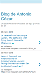 Mobile Screenshot of antoniocozar.blogspot.com