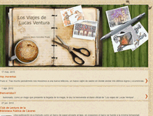 Tablet Screenshot of losviajesdelucasventura.blogspot.com