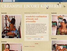 Tablet Screenshot of escortkimberly.blogspot.com