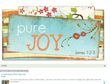 Tablet Screenshot of considering-it-pure-joy.blogspot.com