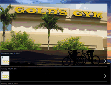 Tablet Screenshot of goldsgymsaipan.blogspot.com