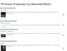 Tablet Screenshot of learningnetworkedworld.blogspot.com