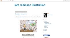 Desktop Screenshot of lararobinsonillustration.blogspot.com