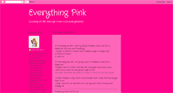 Desktop Screenshot of ellie-everythingpink.blogspot.com