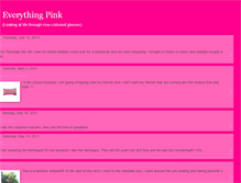 Tablet Screenshot of ellie-everythingpink.blogspot.com