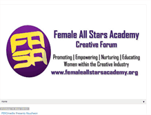 Tablet Screenshot of femaleallstars.blogspot.com