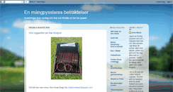 Desktop Screenshot of ananaspyssel.blogspot.com