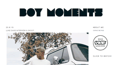 Desktop Screenshot of boymoments.blogspot.com