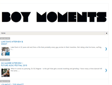 Tablet Screenshot of boymoments.blogspot.com