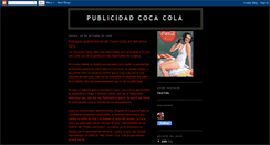 Desktop Screenshot of cocacolapublicidad.blogspot.com