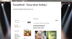 Desktop Screenshot of funnyworld66.blogspot.com