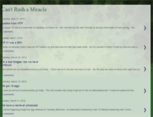 Tablet Screenshot of cantrushamiracle.blogspot.com