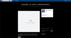 Desktop Screenshot of copalibertadoreseslaobesesion.blogspot.com