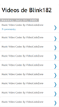 Mobile Screenshot of blink182videos.blogspot.com