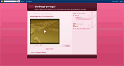 Desktop Screenshot of biodroga-portugal.blogspot.com