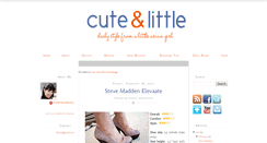 Desktop Screenshot of cuteandlittleshoes.blogspot.com