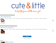 Tablet Screenshot of cuteandlittleshoes.blogspot.com