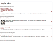 Tablet Screenshot of cowie-stayinalive.blogspot.com