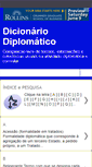 Mobile Screenshot of dicionariodiplomatico.blogspot.com
