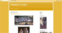 Desktop Screenshot of akelascubs.blogspot.com