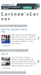 Mobile Screenshot of cortneezcorner.blogspot.com