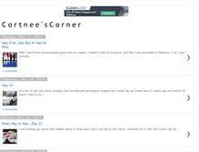 Tablet Screenshot of cortneezcorner.blogspot.com