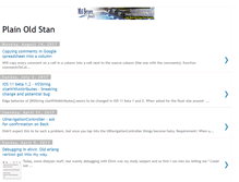 Tablet Screenshot of plainoldstan.blogspot.com