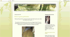 Desktop Screenshot of lystilivet.blogspot.com