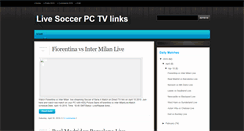 Desktop Screenshot of live-soccer-pctv-links.blogspot.com