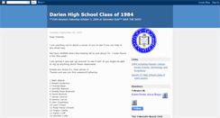 Desktop Screenshot of darienhighschool1984.blogspot.com